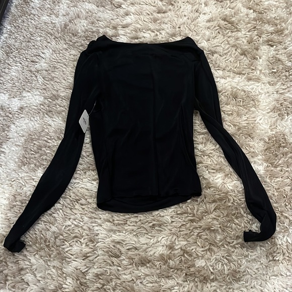 Free People Black Top - Picture 2 of 4